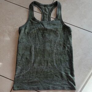 lululemon athletica Dark Green Tank Top